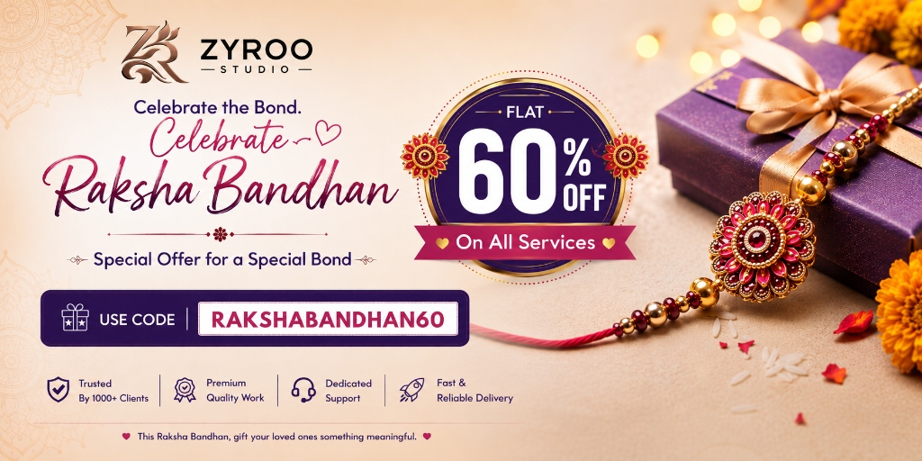 Raksha Bandhan Offer - 60% Off on All Services - Use Code RAKSHABANDHAN60 - Valid till 31 August